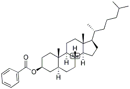 5-ALPHA-CHOLESTAN-3-BETA-OL BENZOATE Struktur