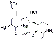 H-LYS-PRO-ILE-NH2 HCL Struktur