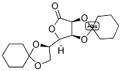 2,3:5,6-DI-O-CYCLOHEXYLIDENE-D-MANNOLACTONE Struktur