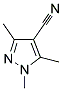 1,3,5-TRIMETHYL-1H-PYRAZOLE-4-CARBONITRILE Struktur