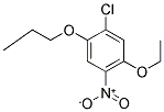 1-CHLORO-5-ETHOXY-4-NITRO-2-PROPOXYBENZENE Struktur