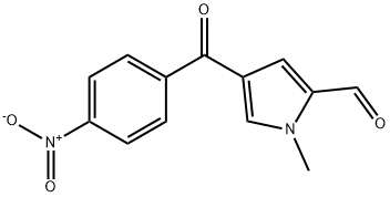 1-METHYL-4-(4-NITROBENZOYL)-1H-PYRROLE-2-CARBALDEHYDE Struktur