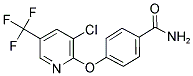 4-(3-CHLORO-5-(TRIFLUOROMETHYL)-2-PYRIDYLOXY)BENZAMIDE Struktur