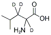 DL-LEUCINE-2,3,3-D3 Struktur