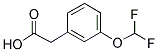 3-(DIFLUOROMETHOXY)PHENYLACETIC ACID Struktur