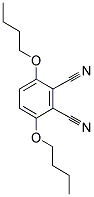 3,6-DIBUTOXY-1,2-BENZENEDICARBONITRILE Struktur