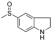 2,3-DIHYDRO-5-(METHYLSULFINYL)-(1H)-INDOLE Struktur