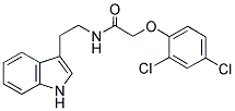 2-(2,4-DICHLOROPHENOXY)-N-(2-INDOL-3-YLETHYL)ETHANAMIDE Struktur