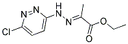 ETHYL 2-[2-(6-CHLOROPYRIDAZIN-3-YL)HYDRAZONO]PROPANOATE Struktur