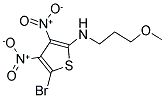 N2-(3-METHOXYPROPYL)-5-BROMO-3,4-DINITROTHIOPHEN-2-AMINE Struktur