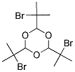 2,4,6-TRIS(1-BROMO-1-METHYLETHYL)-1,3,5-TRIOXANE Struktur