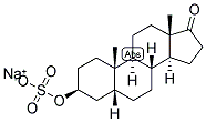 5-BETA-ANDROSTAN-3-BETA-OL-17-ONE SULPHATE, SODIUM SALT Struktur