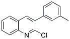 2-CHLORO-3-(3-METHYLPHENYL)QUINOLINE Struktur