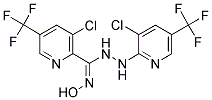 3-CHLORO-N'-[3-CHLORO-5-(TRIFLUOROMETHYL)-2-PYRIDINYL]-5-(TRIFLUOROMETHYL)-2-PYRIDINECARBOHYDROXIMOHYDRAZIDE Struktur