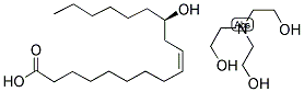 TRIETHANOLAMINE RICINOLEATE Struktur