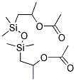 1,3-BIS(3-ACETOXYPROPYL)TETRAMETHYLDISILOXANE Struktur