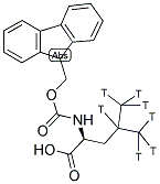 N-FMOC-L-LEUCINE, [4,5-3H] Struktur