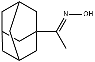 (1E)-1-(1-ADAMANTYL)ETHANONE OXIME Struktur