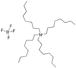 TETRAOCTYLAMMONIUM TETRAFLUOROBORATE Struktur