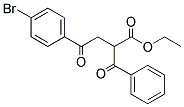 ETHYL 4-(4-BROMOPHENYL)-4-OXO-2-(PHENYLCARBONYL)BUTANOATE Struktur