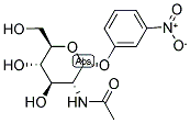 3-NITROPHENYL-2-ACETAMIDO-2-DEOXY-ALPHA-D-GLUCOPYRANOSIDE Struktur