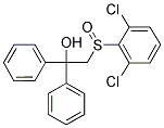 2-[(2,6-DICHLOROPHENYL)SULFINYL]-1,1-DIPHENYL-1-ETHANOL Struktur