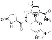 THYROTROPIN RELEASING HORMONE, [PROLINE-3,4-3H(N), HISTIDYL-3-3H(N)]- Struktur