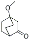 4-METHOXYBICYCLO[2.2.2]OCTAN-2-ONE Struktur