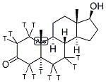 DIHYDROTESTOSTERONE, [1,2,4,5,6,7-3H] Struktur