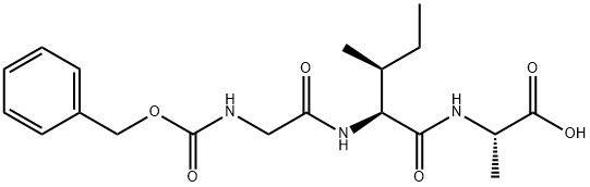 Z-GLY-ILE-ALA-OH Struktur