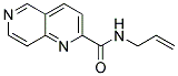 N-ALLYL-1,6-NAPHTHYRIDINE-2-CARBOXAMIDE Struktur