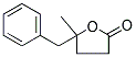 5-BENZYL-5-METHYLTETRAHYDROFURAN-2-ONE Struktur