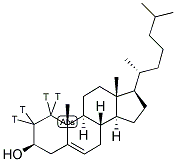 CHOLESTEROL, [1,2-3H(N)] Struktur