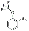 1-(METHYLTHIO)-2-(TRIFLUOROMETHOXY)BENZENE Struktur