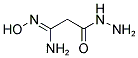 3-HYDRAZINO-N'-HYDROXY-3-OXOPROPANIMIDAMIDE Struktur