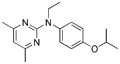 N-ETHYL-N-(4-ISOPROPOXYPHENYL)-4,6-DIMETHYL-2-PYRIMIDINAMINE Struktur