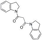 1,3-BIS-(2,3-DIHYDRO-INDOL-1-YL)-PROPANE-1,3-DIONE Struktur