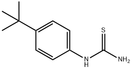 4-TERT-BUTYL-PHENYLTHIOUREA Struktur