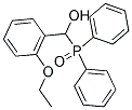 (DIPHENYLPHOSPHORYL)(2-ETHOXYPHENYL)METHANOL Struktur