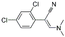 2-(2,4-DICHLOROPHENYL)-3-(DIMETHYLAMINO)ACRYLONITRILE Struktur