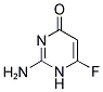 2-AMINO-6-FLUOROPYRIMIDIN-4(1H)-ONE Struktur