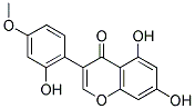 2'-HYDROXYBIOCHANIN A Struktur