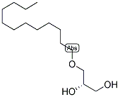 1-O-DODECYL-SN-GLYCEROL Struktur