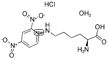 2,4-DINITROPHENYL-L-LYSINE HYDROCHLORIDE MONOHYDRATE Struktur