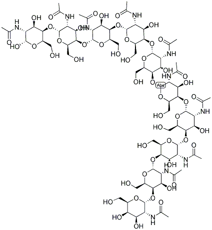 ALPHA-1,4-D-N-ACETYL GALACTOSAMINE DECAMER Struktur