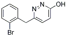 6-(2-BROMOBENZYL)-3-PYRIDAZINOL Struktur