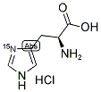 L-HISTIDINE HCL (RING-PI-15N) Struktur