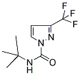 N1-(TERT-BUTYL)-3-(TRIFLUOROMETHYL)-1H-PYRAZOLE-1-CARBOXAMIDE Struktur