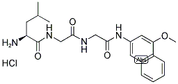 H-LEU-GLY-GLY-4M-BETANA HCL Struktur