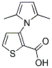 3-(2,5-DIMETHYL-1H-PYRROL-1-YL)-2-THIOPHENECARBOXYLIC ACID Struktur